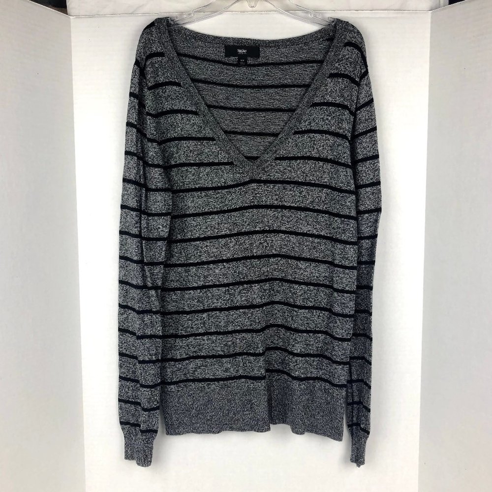 Mossimo Striped V-Neck Sweater